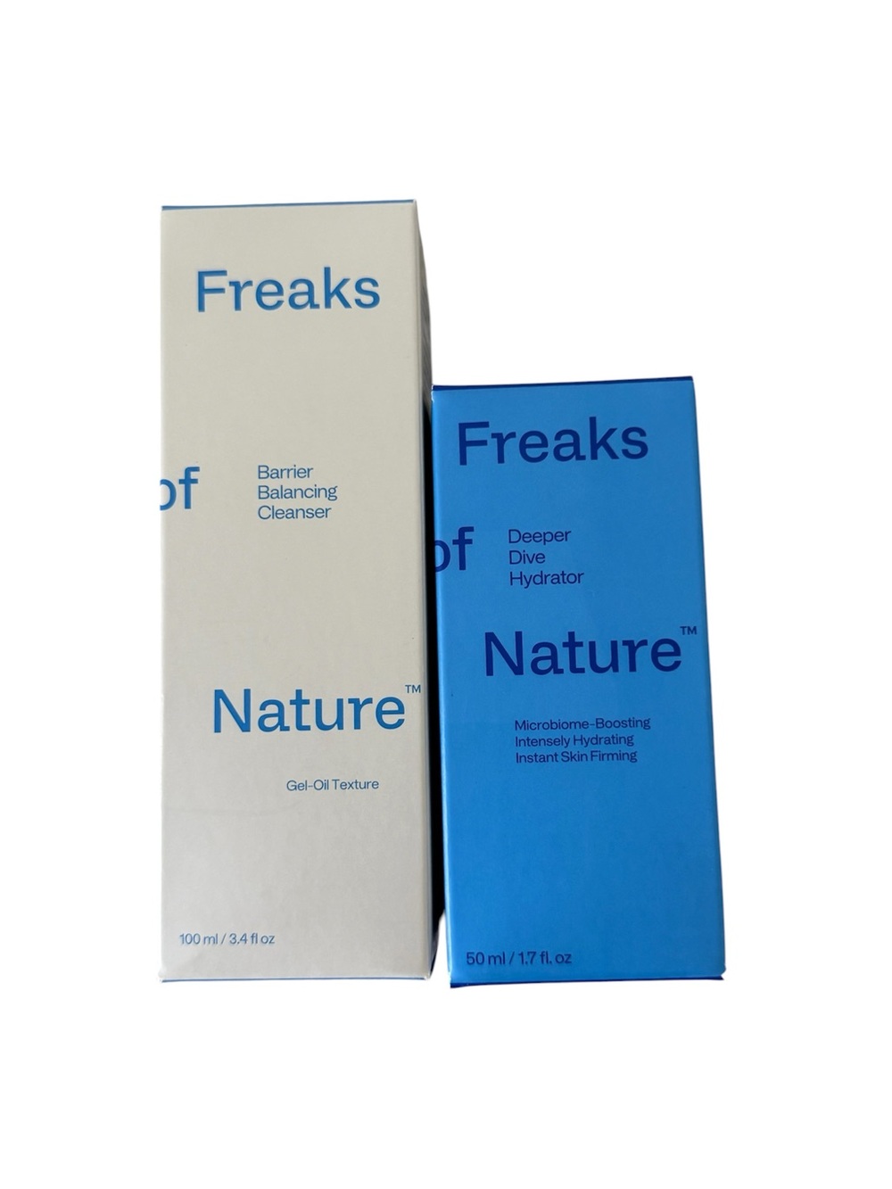 Freaks of nature Dive Hydrator & Barrier Balancing Cleanser set. BRAND NEW